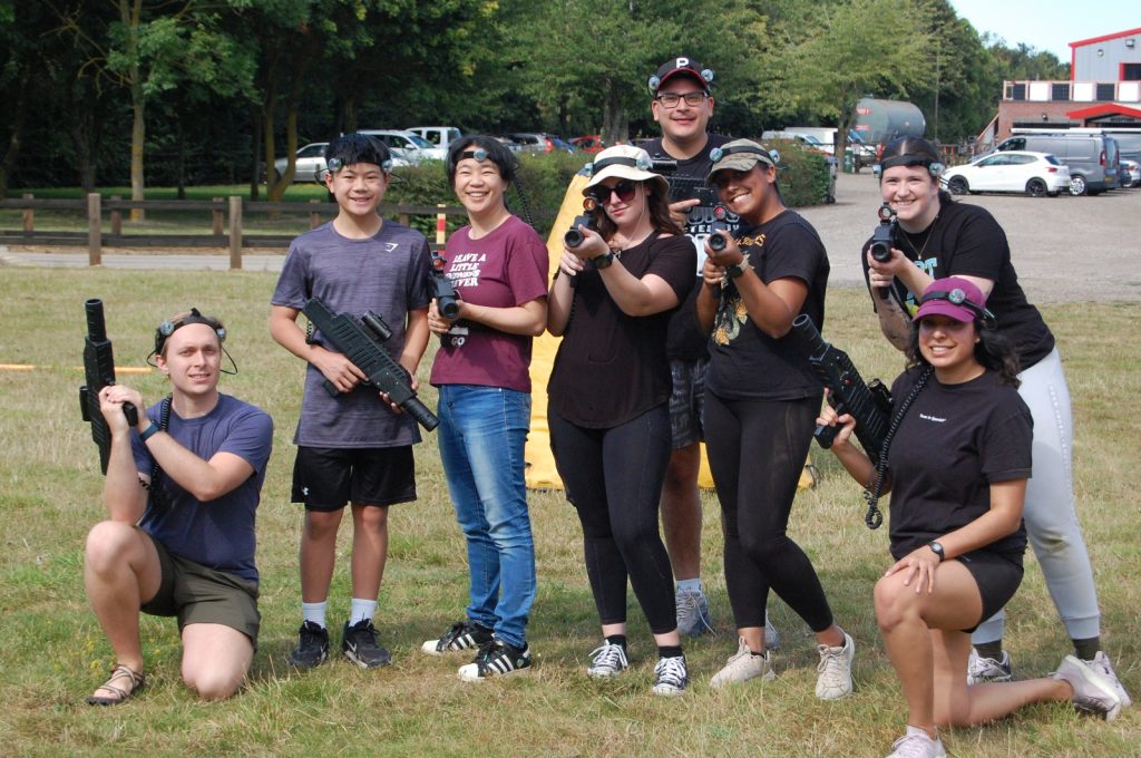 Off site activity - Laser Tag Group